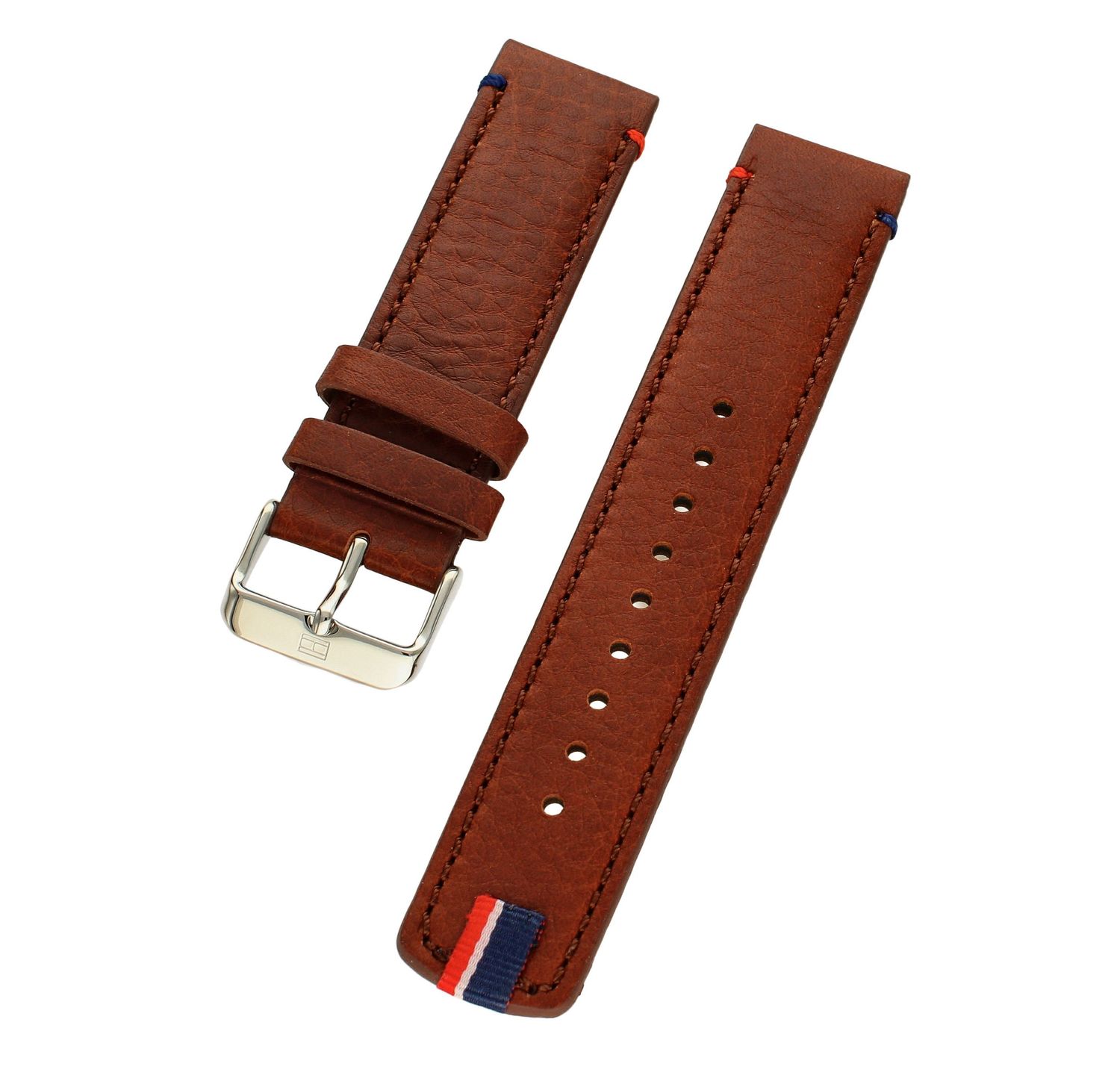 Oryginalny pasek do zegarka Tommy Hilfiger 1791066 brązowy 22 mm.jpg